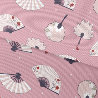 Ancient Style Beautiful Fan Waterproof Oxford