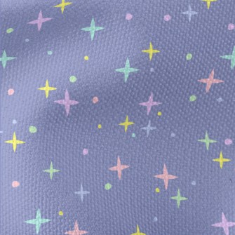 Simple Colorful Stars Waterproof Canvas