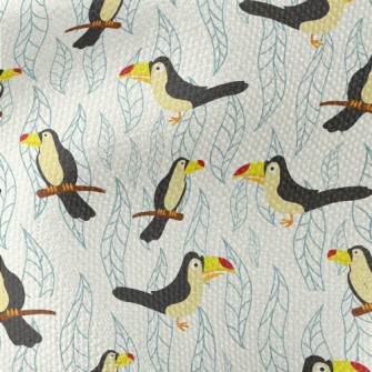 Cute And Dull Toucan Waterproof Canvas