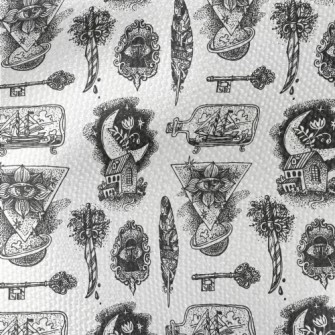 Weird And Serious Strange Patt Waterproof Canvas