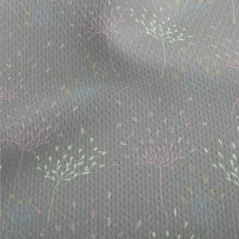 Simple Line Sketch Athletic Mesh Flat Back