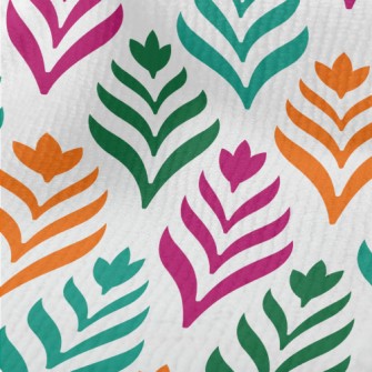 Colorful Geometric Pattern Terry