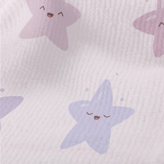 Cute And Bouncy Pink Stars Terry