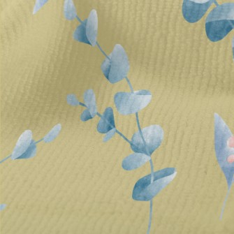 Hand Painted Watercolor Flower Terry