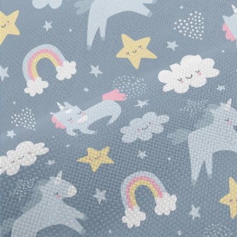 Simple And Cute Unicorn Univer Performance Linen