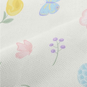 Bright And Beautiful Flowers Performance Linen