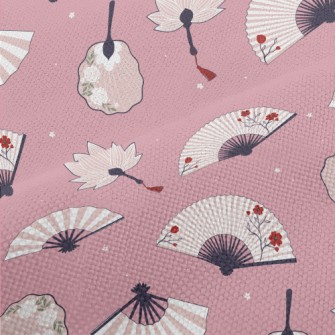 Ancient Style Beautiful Fan Performance Linen