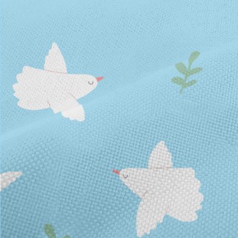 Dove Symbolizing Peace Performance Linen