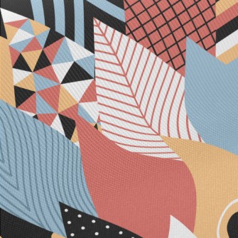 Weird Abstract Graphics Twill