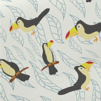 Cute And Dull Toucan Twill