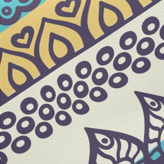 Rich And Colorful Texture Grap Twill