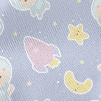 Cat Floating In The Universe Standard Corduroy