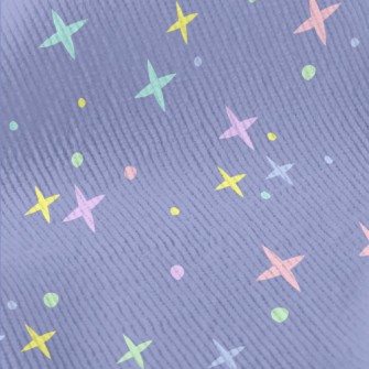 Simple Colorful Stars Standard Corduroy