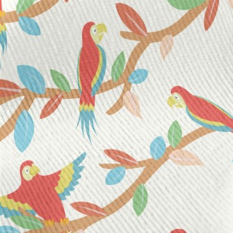 Beautiful And Cute Parrots Standard Corduroy