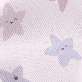 Cute And Bouncy Pink Stars Standard Corduroy