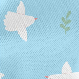 Dove Symbolizing Peace Standard Corduroy