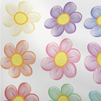 Brightly Colored Flowers Dobby