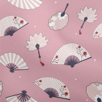 Ancient Style Beautiful Fan Dobby