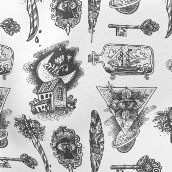 Weird And Serious Strange Patt Stretch Ponte