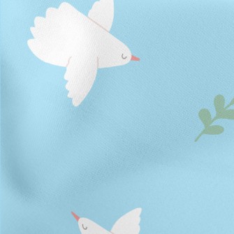 Dove Symbolizing Peace Stretch Ponte