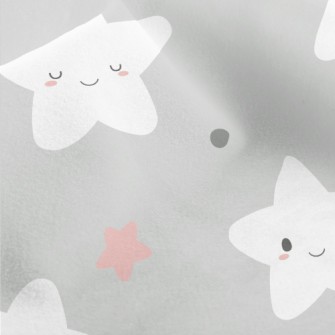 Cute And Warm Stars Micro Fleece