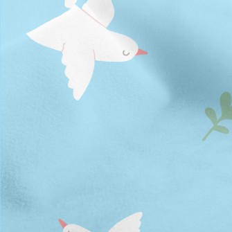 Dove Symbolizing Peace Micro Fleece