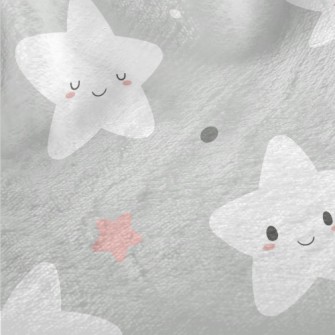 Cute And Warm Stars Minky