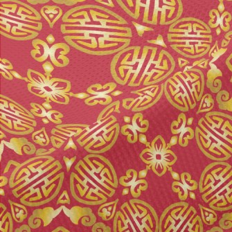 Festive Graphics Piqué