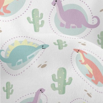 Cute And Lovely Dinosaur World Lightweight Performance Linen