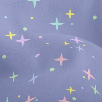 Simple Colorful Stars Lightweight Performance Linen