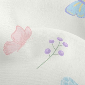 Bright And Beautiful Flowers Lightweight Performance Linen
