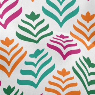 Colorful Geometric Pattern Lightweight Performance Linen