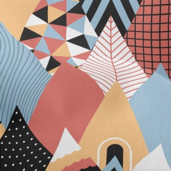 Weird Abstract Graphics Lightweight Performance Linen