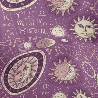 Strange Solar System Universe Lightweight Performance Linen