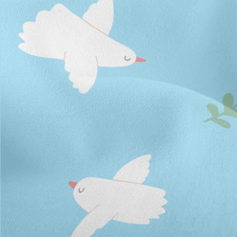 Dove Symbolizing Peace Lightweight Performance Linen