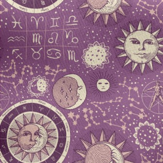 Strange Solar System Universe Jersey Backed Fleece