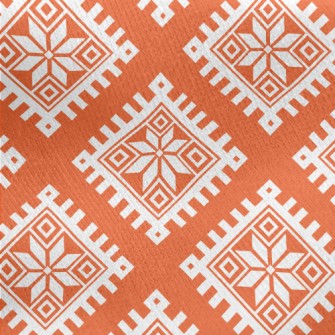 A Serious Geometric Figure Jersey Backed Fleece