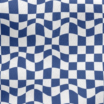 The Curved Grid Jersey Backed Fleece