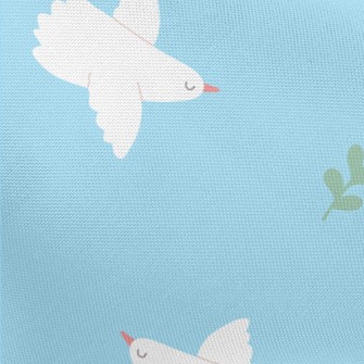 Dove Symbolizing Peace Pongee