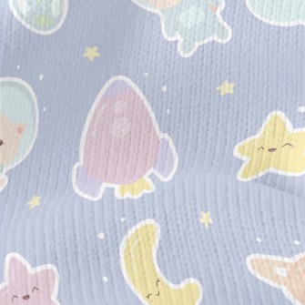 Cat Floating In The Universe Stretch Jersey