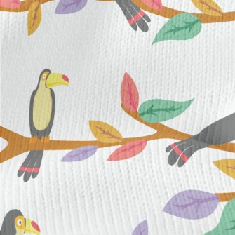 A Flock Of Cute Toucans Stretch Jersey