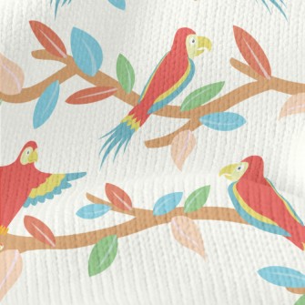 Beautiful And Cute Parrots Stretch Jersey