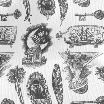 Weird And Serious Strange Patt Stretch Jersey