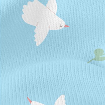 Dove Symbolizing Peace Stretch Jersey