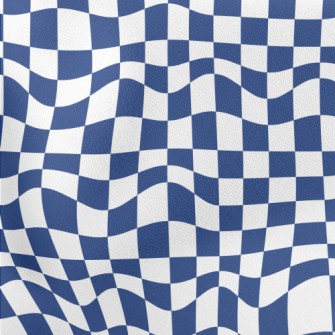 The Curved Grid Lightweight Cotton Poplin
