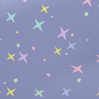 Simple Colorful Stars Midweight Cotton Poplin