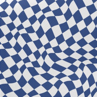 The Curved Grid Midweight Cotton Poplin