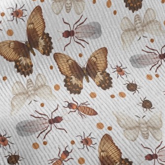 Butterfly Moth Bee Standard Corduroy
