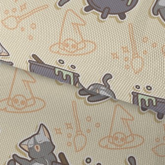 Magic Kitten Witch Waterproof Oxford