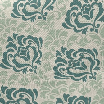 Elegant And Nostalgic Flower C Twill